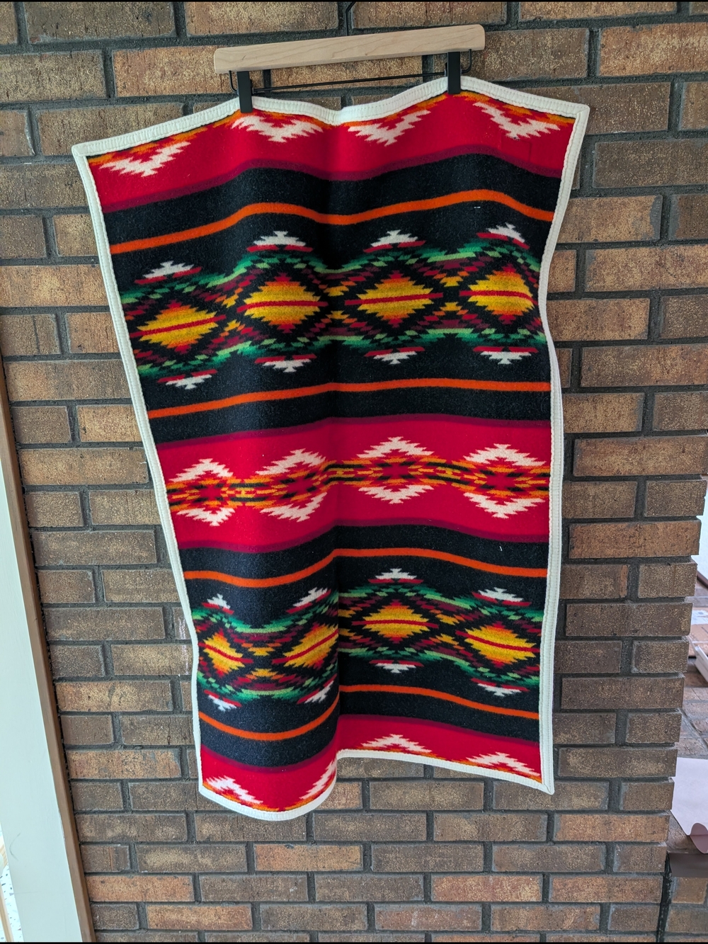 Pendleton Wool Indian Baby Blanket - Picture 2 of 6